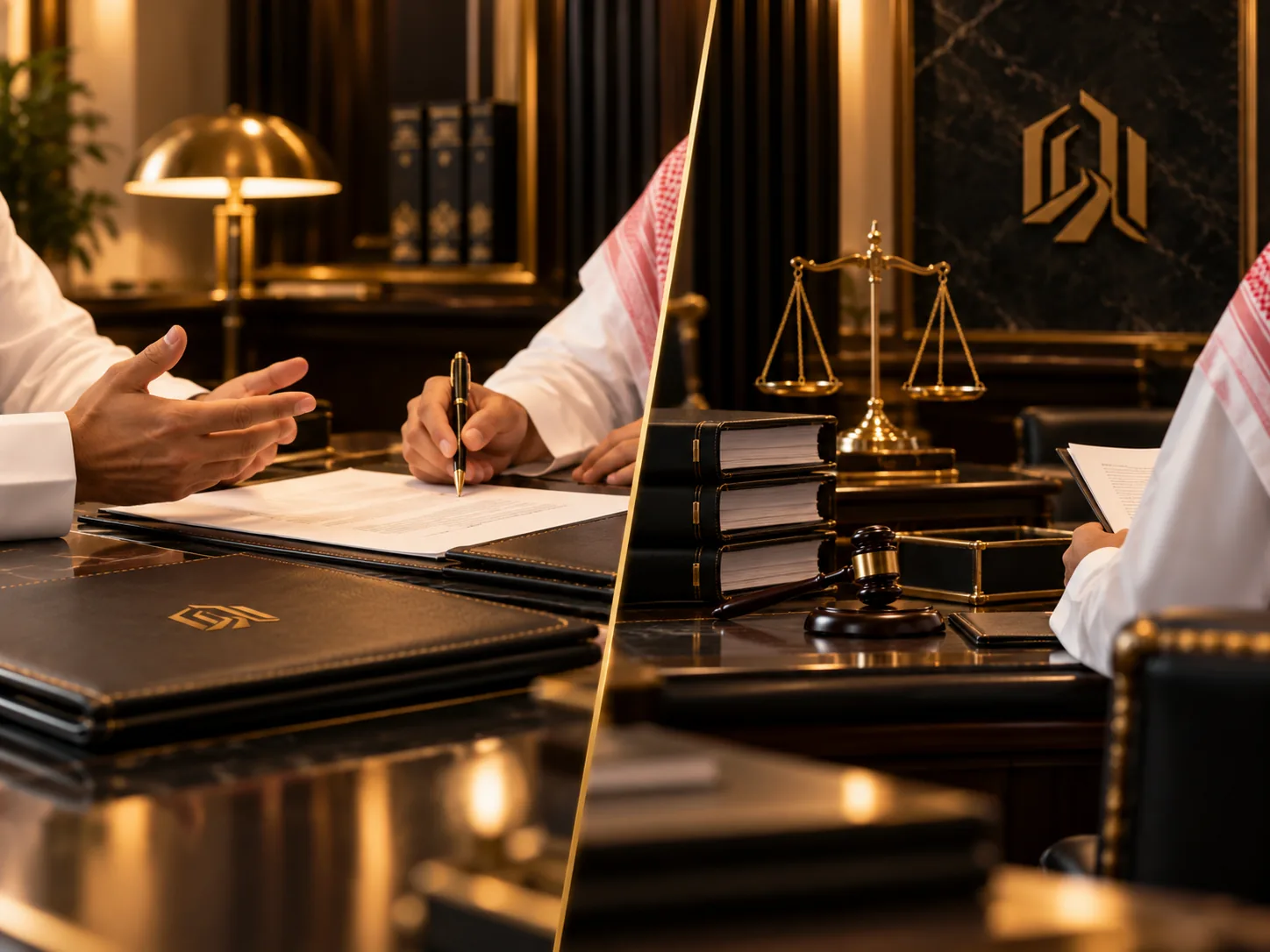 Lawyer explaining legal consultation and legal representation